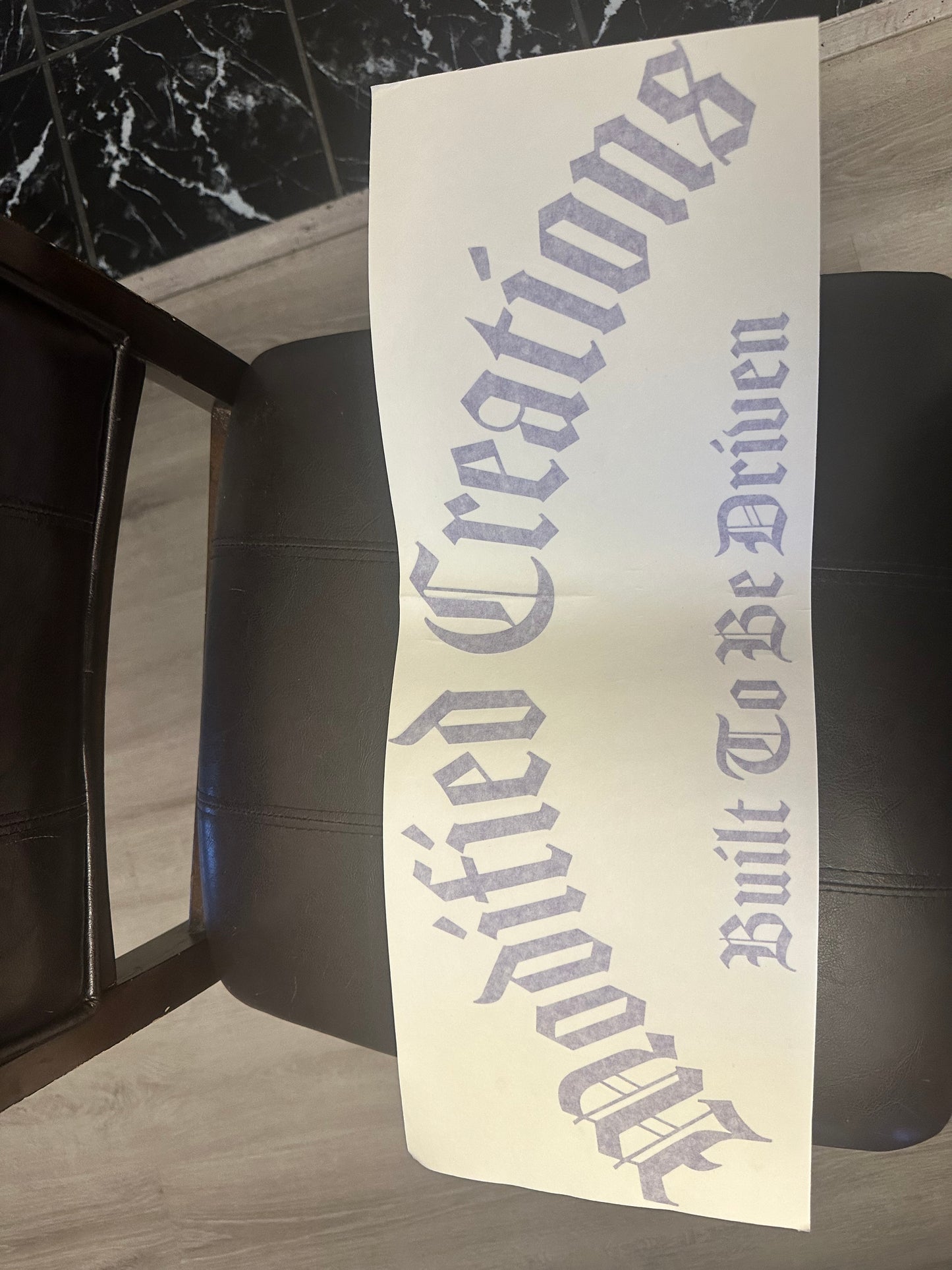 Old English Banner