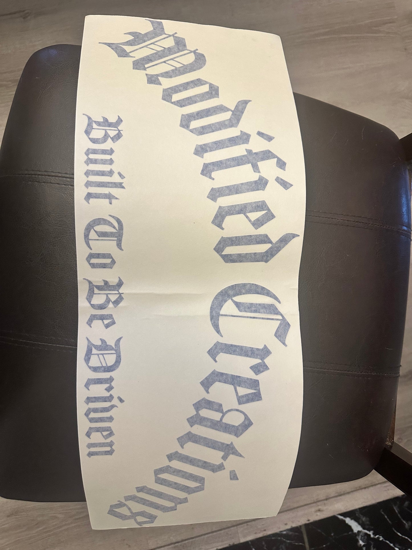 Old English Banner