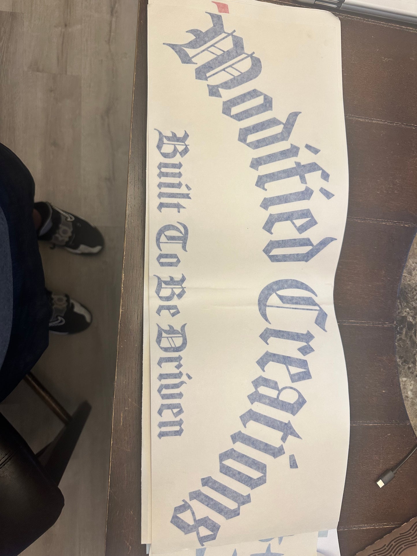 Old English Banner
