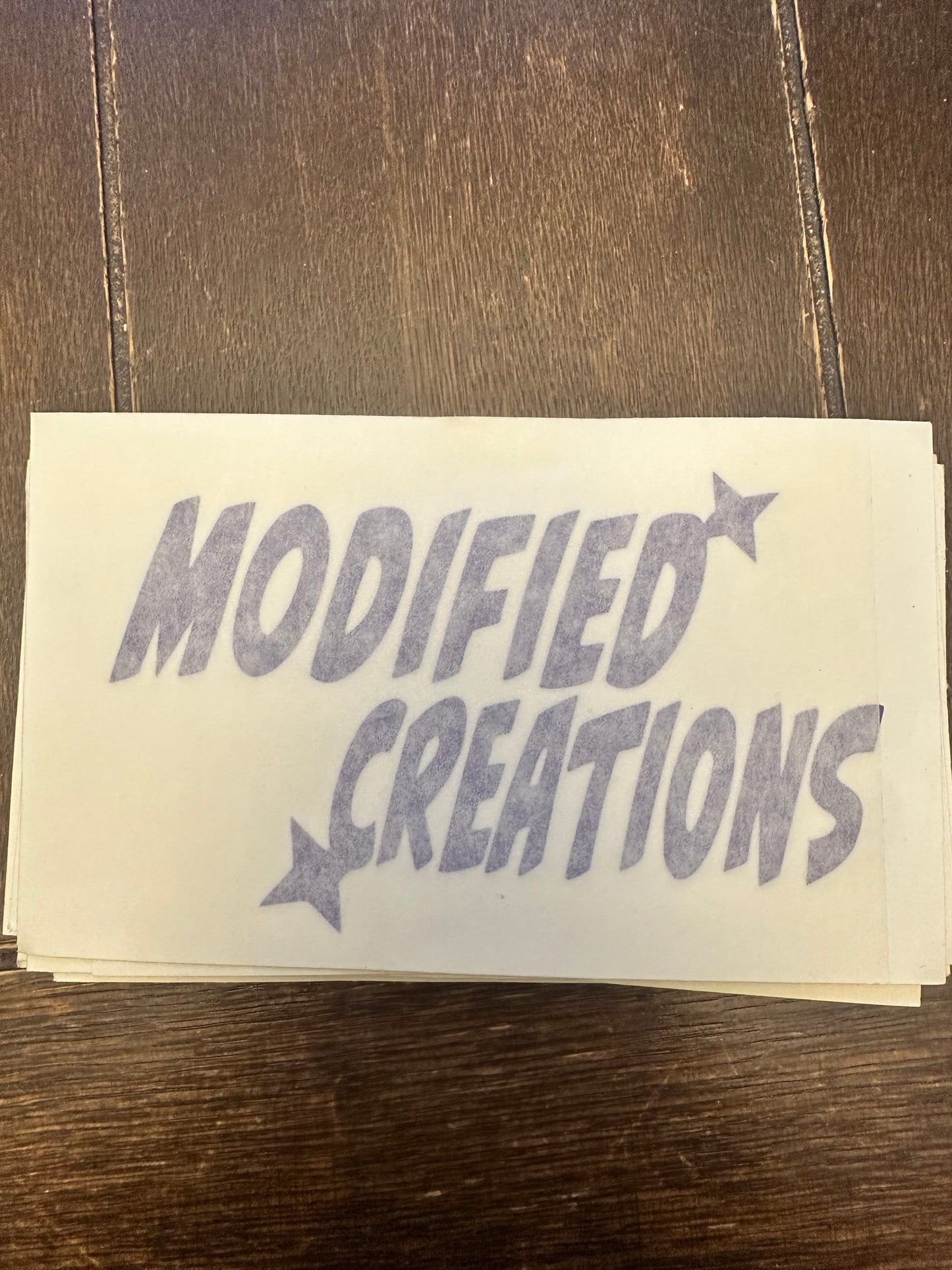 Modified Creations Sticker