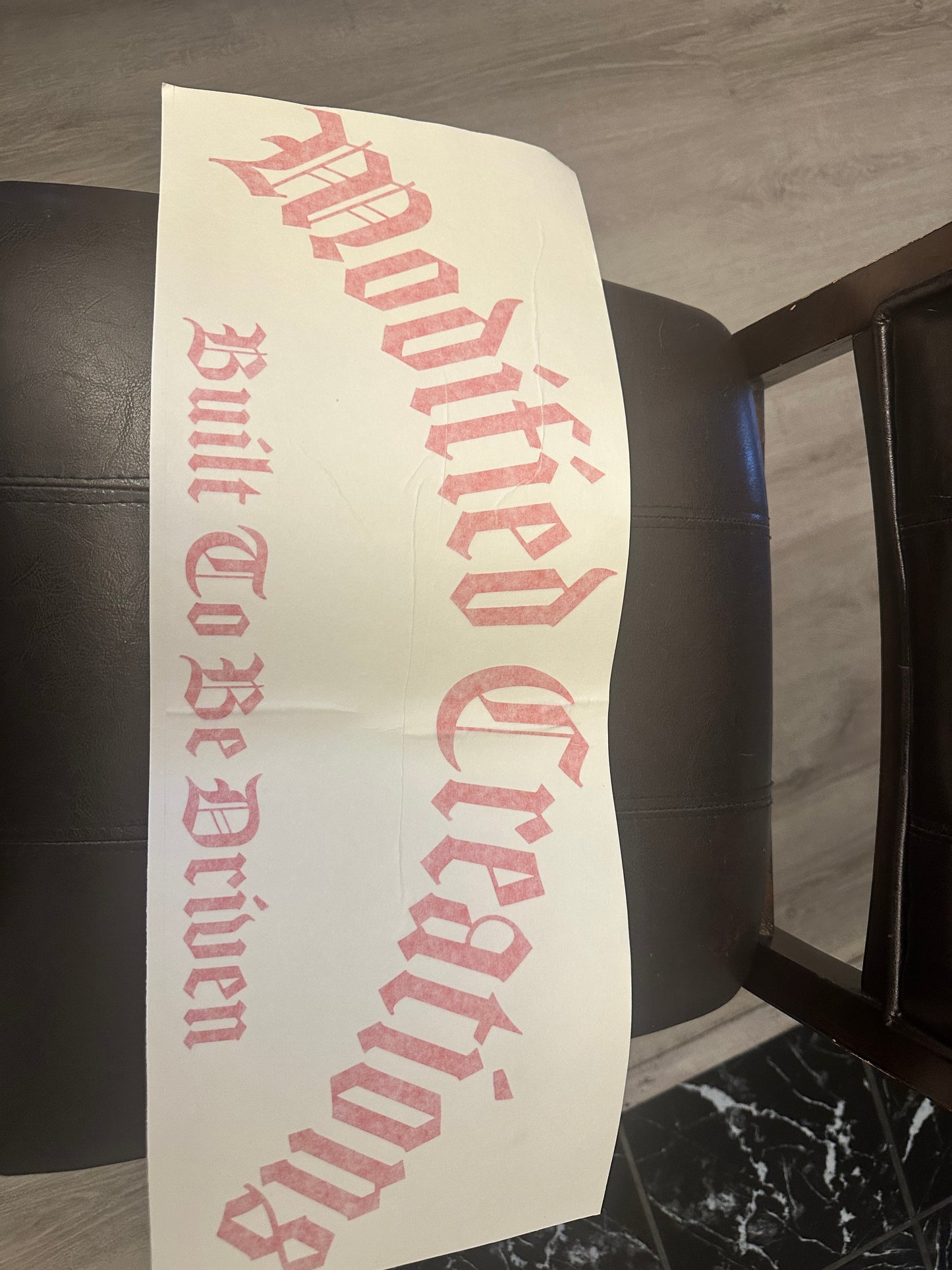 Old English Banner
